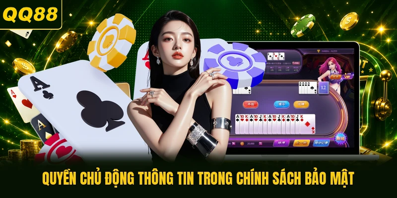 Quyền chủ động thông tin trong chính sách bảo mật